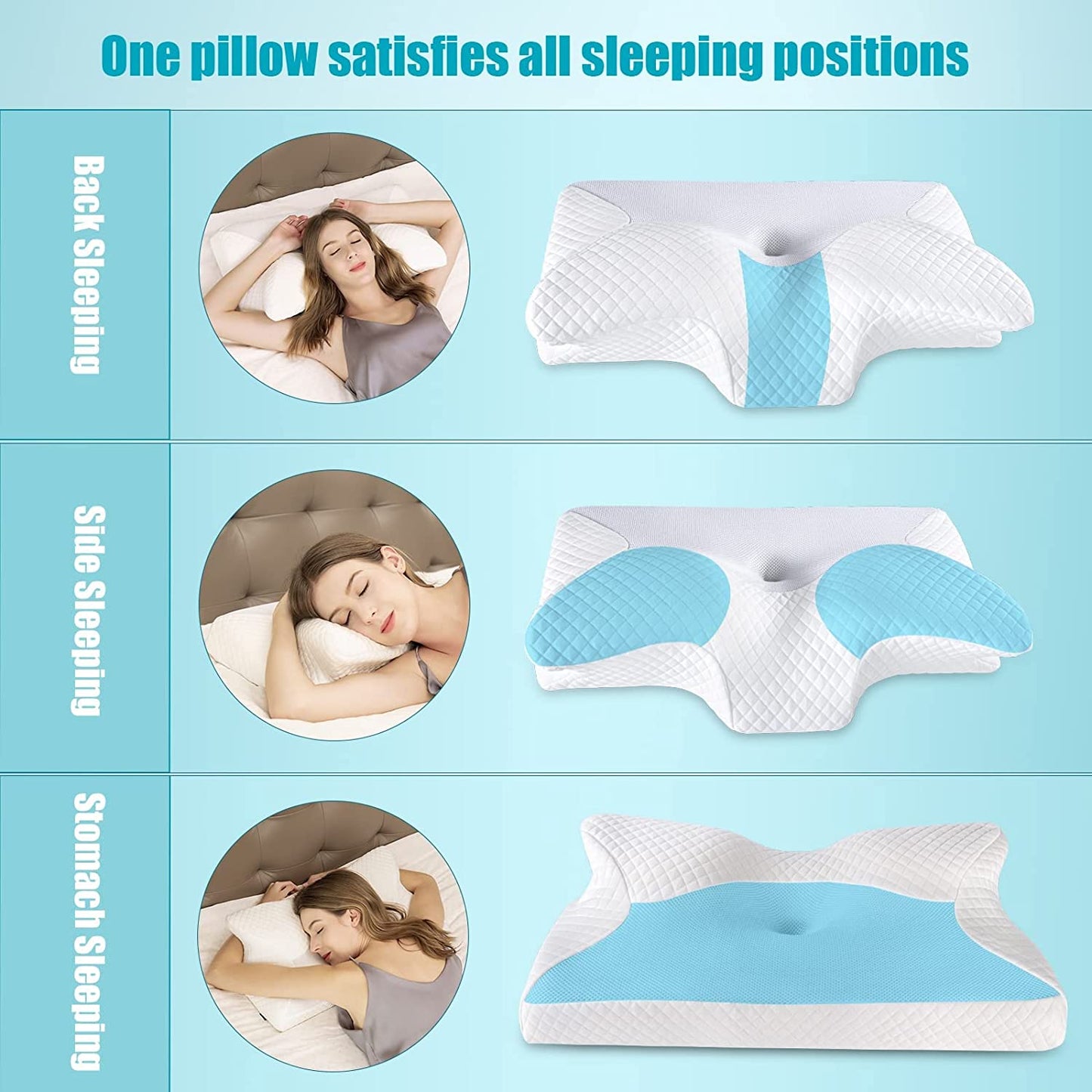 Velga™ Original Bamboo Neck Support Pillow